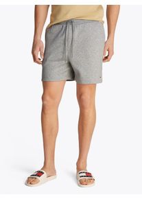 Tommy Jeans Herren Sweatshorts "TJM S FLAG BEACH SHORT EXT", grau, casual, Gr. XXXL, Sweatware, Obermaterial: 80% Baumwolle, 20% Polyester, Hosen