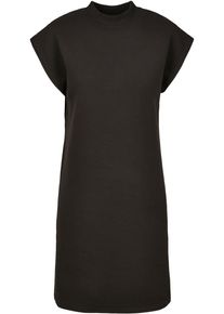 Urban Classics Damen Shirtkleid "Urban Classics Damen Ladies Naps Terry Extended Shoulder Dress", schwarz, klassisch, Gr. XS, unifarben, 97%