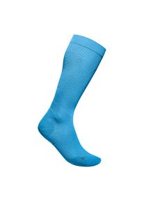 Bauerfeind Damen Kompressionsstrümpfe "Run Ultralight Compression Socks", Gr. 35, blau, Polyamid, unifarben, Socken