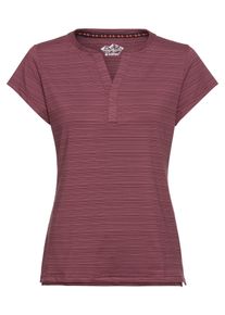 Killtec Damen T-Shirt, lila, sportlich, Gr. 58, gestreift, Obermaterial: 93% Polyester, 7% Elasthan, Shirts