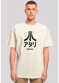 F4NT4STIC Herren T-Shirt "Atari Tokyo Retro Arcade Games", beige, casual, Gr. XS, Obermaterial: 100% Baumwolle, Shirts, Premium Qualität