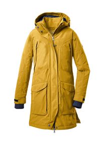 Killtec Kinder Funktionsmantel "KOW 186 GRLS CT", gelb, sportlich, Gr. 164, 100% Polyester, Mäntel