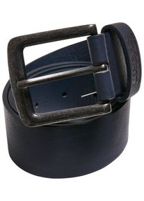 Urban Classics Damen Hüftgürtel "Urban Classics Unisex Leather Imitation Belt", blau, Gr. M, 100% Polyurethan, Gürtel