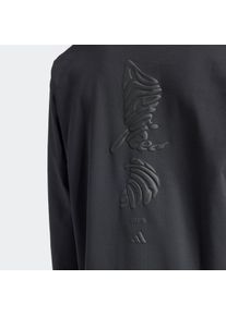 Herren Sweatshirt "YOGA Crew Neck", schwarz, sportlich, Gr. S, adidas Performance, Obermaterial: 70% Polyester, 26% Baumwolle, 4% Elasthan,