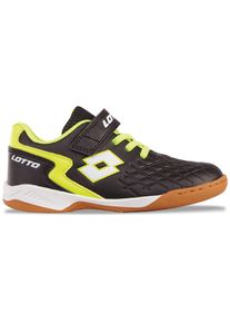 Lotto Kinder Hallenschuh, Gr. 31, schwarz, Synthetik, mehrfarbig, sportlich, Schuhe, - auch für den Hallensport