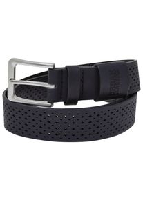 Urban Classics Damen Hüftgürtel "Urban Classics Unisex Synthentic Leather Perforated Belt", schwarz, Gr. S, 100% Polyester, Gürtel