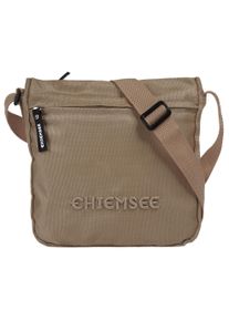 Chiemsee Damen Umhängetasche, beige, Kunstfaser, unifarben, leicht glänzend, Taschen