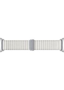 Samsung Uhrenarmband "Trail Band für Watch Ultra", 23cm, Samsung Galaxy Watch Ultra, weiß, Nylon, Metall, Uhrenarmbänder