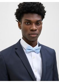 Jack & Jones JACK & JONES Damen Krawatte "JACSOLID BOWTIE NOOS", blau, elegant, unifarben, Kunstfaser, Krawatten