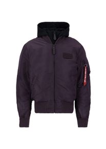 Herren Bomberjacke "Alpha Industries Men - Bomber Jackets MA-1 D-Tec", lila, Gr. S, Alpha Industries, Obermaterial: 100% Nylon, Futter: 100% Nylon,