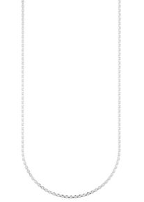 Firetti Damen Collierkettchen "Schmuck Geschenk Silber 925 Ankerkette diamantiert in mehreren Breiten", 36, Silber 925 (Sterlingsilber), B: 1,7mm,