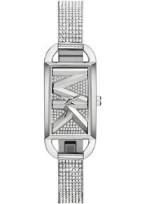 Michael Kors Damen Quarzuhr "MK EMPIRE", silber, Armbanduhren, Armbanduhr, Damenuhr, Edelstahlarmband, analog