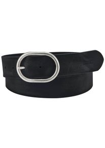 Levi's LEVI'S Damen Ledergürtel "CALNEVA GÜRTEL", schwarz, klassisch,modisch, Gr. 80, Leder, Gürtel