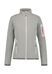 Icepeak Damen Fleecejacke "D STRICKFLEECEJACKE BOWERSVILLE", gelb, sportlich, Gr. XXXL, Fleece, Obermaterial: 100% Polyester, Jacken, mit Markenlabel