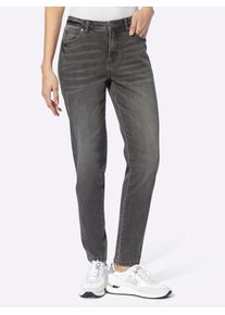 Heine Damen Bequeme Jeans, blau, Gr. 38, unifarben, 95% Baumwolle, 3% Polyester, 2% Elasthan, Jeans