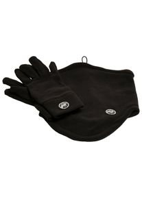 Urban Classics Damen Schmuckset "Urban Classics Unisex Hiking Fleece Set", schwarz, unifarben, Polyester, Schmuck-Sets