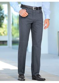 CLASSIC Herren Bequeme Jeans, grau, Gr. 24, unifarben, 99% Baumwolle, 1% Elasthan, Jeans