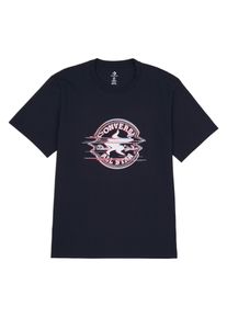 Converse Herren T-Shirt, schwarz, sportlich, Gr. M, unifarben, Single Jersey, Obermaterial: 100% Baumwolle, Shirts