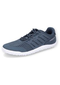 Camel Active Herren Sneaker, Gr. 45, blau, Textil, Synthetik, casual, Schuhe, Barfußschuh, Schnürschuh, Freizeitschuh im Materialmix