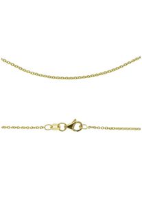 Firetti Damen Collierkettchen "Schmuck Geschenk Gold 333 oder 585 Ankerkettengl. in mehreren Breiten", 50, Gelbgold 585, B: 1,1mm, gold, Gelbgold