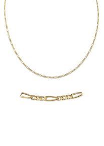Firetti Damen Collierkettchen "Schmuck Geschenk Gold 333 oder 585 Figarokettengl. in mehreren Breiten", 45, Gelbgold 333, B: 1,8mm, gold, Gelbgold