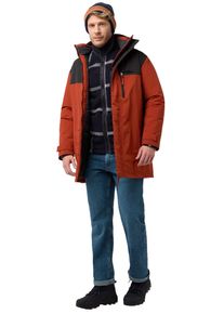 Jack Wolfskin Herren Funktionsparka "GLETSCHERSEE", rot, sportlich, Gr. XXXL, Obermaterial: 100% Polyamid, Jacken, Winterjacke