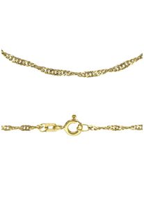 Firetti Damen Collierkettchen "Schmuck Geschenk Gold 333 od 585 Singapurkettengl. in mehreren Breiten", 45, Gelbgold 585, B: 1,7mm, gold, Gelbgold