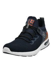 Bugatti Herren Slip-On Sneaker, Gr. 43, blau, Textil, Lederimitat, sportlich, Schuhe, Slipper, Freizeitschuh, Trekking Schuh mit Schnellverschluss