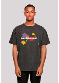 F4NT4STIC Herren T-Shirt "Atari Asteroids Retro Gameplay", schwarz, casual, Gr. L, Obermaterial: 100% Baumwolle, Shirts, Premium Qualität