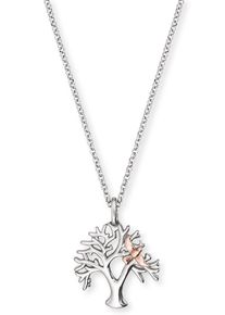 Engelsrufer Damen Kette mit Anhänger "Lebensbaum, ERN-TREE-BIR", Silber 925 (Sterlingsilber), L: 50cm, gold, Silber 925 (Sterlingsilber), Halsketten