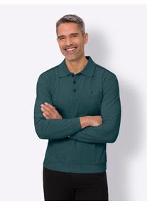 CLASSIC Herren Sweatshirt, blau, Gr. 44, meliert, 60% Baumwolle, 40% Polyester, Sweatshirts