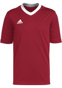 Kinder Fußballtrikot "ENT22 JSY Y", rot, sportlich, Gr. 128, adidas Performance, Obermaterial: 100% Polyester, Trikots
