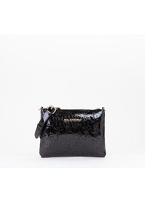 Valentino Handbags VALENTINO BAGS Damen Umhängetasche "POCHETTE GERANIUM", schwarz, Polyurethan, Taschen, Schultertasche Mini Bag Handtasche Damen