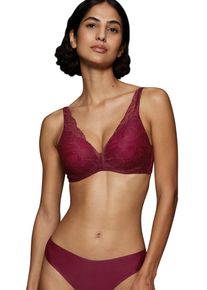 Triumph Damen Bügel-BH "Body Make-Up Illusion Lace WP", Gr. 75, rosa, Microtouch, Spitze, Obermaterial: 51% Polyamid, 35% Polyester, 14% Elasthan,