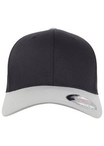 Flexfit Damen Flex Cap "Flexfit Unisex Flexfit Wooly Combed 2-Tone", schwarz, casual, Gr. S, 63% Polyester, 34% Baumwolle, 3% Elasthan, Caps