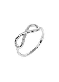 Vivance Damen Fingerring "925/- Sterling Silber Infinity", 052 (16,6), Silber 925 (Sterlingsilber), weiß, Silber 925 (Sterlingsilber), Fingerringe