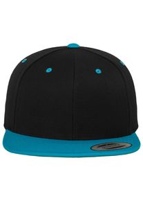 Flexfit Damen Flex Cap "Flexfit Unisex Classic Snapback 2-Tone", schwarz, casual, unifarben, 80% Polyacryl, 20% Wolle, Caps