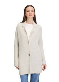 Cartoon Damen Strickjacke "Cartoon Strick-Cardigan mit Reverskragen", beige, modisch, Gr. 40, Obermaterial: 70% Polyester, 21% Polyamid, 8% Wolle, 1%
