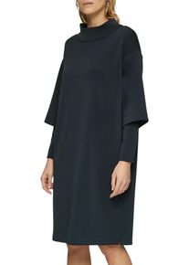 Damen Scubakleid, blau, casual, Gr. 36, s.Oliver BLACK LABEL, unifarben, Obermaterial: 49% Modal, 45% Polyester, 6% Elasthan, Kleider, mit Layer