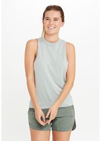 ENDURANCE ATHLECIA ATHLECIA Damen Funktionstop "Laimeia", grün, sportlich, Gr. XXS, unifarben, 100% Nylon, Tops, im Oversize-Schnitt