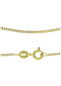 Firetti Damen Panzerkette "Schmuck Geschenk Gold 333 oder 585 Collierkette in mehreren Breiten", 50, Gelbgold 585, B: 1,2mm, gold, Gelbgold 585,