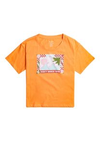 Roxy Kinder T-Shirt "Back On My Feet B", orange, Gr. 12, 100% Baumwolle, Shirts