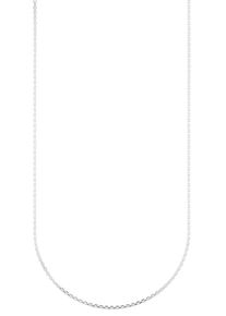 Firetti Damen Collierkettchen "Schmuck Geschenk Silber 925 Ankerkette diamantiert in mehreren Breiten", 36, Silber 925 (Sterlingsilber), B: 1,15mm,