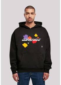 F4NT4STIC Herren Kapuzenpullover "Atari Asteroids Retro Gameplay", schwarz, casual, Gr. L, Obermaterial: 100% Baumwolle, Pullover, Premium Qualität