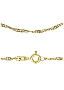 Firetti Damen Collierkettchen "Schmuck Geschenk Gold 333 od 585 Singapurkettengl. in mehreren Breiten", 60, Gelbgold 585, B: 2,5mm, gold, Gelbgold