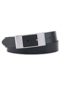 Bernd Götz BERND GÖTZ Damen Ledergürtel, schwarz, casual,modisch, Gr. 105, unifarben, Leder, Gürtel, mit cooler flächiger Rechteckschließe