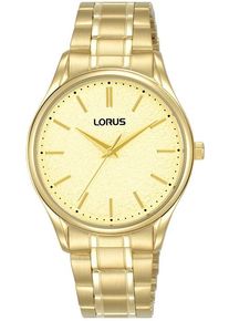Lorus Damen Quarzuhr, gold, Armbanduhren, Armbanduhr, Damenuhr, Edelstahlarmband