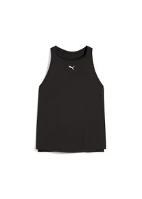 Puma Damen Trainingsshirt "CLOUDSPUN Tanktop mit Racerback Damen", schwarz-weiß, Gr. S, Obermaterial: 94% Polyester, 6% Elasthan, Shirts