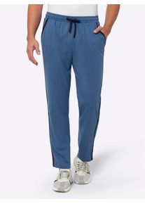 CLASSIC Herren Schlupfhose, blau, Gr. 52, unifarben, 100% Baumwolle, Hosen