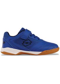 Lotto Kinder Hallenschuh, Gr. 32, blau, Synthetik, Kunstfaser, mehrfarbig, sportlich, Schuhe, - in kinderfußgerechter Passform